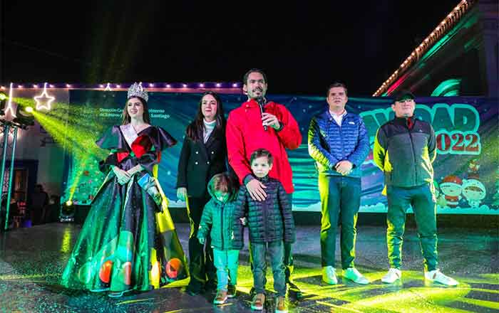 Encienden en Santiago, NL, la 'Navidad Mágica' 1 NAVIDAD MAGICA 2