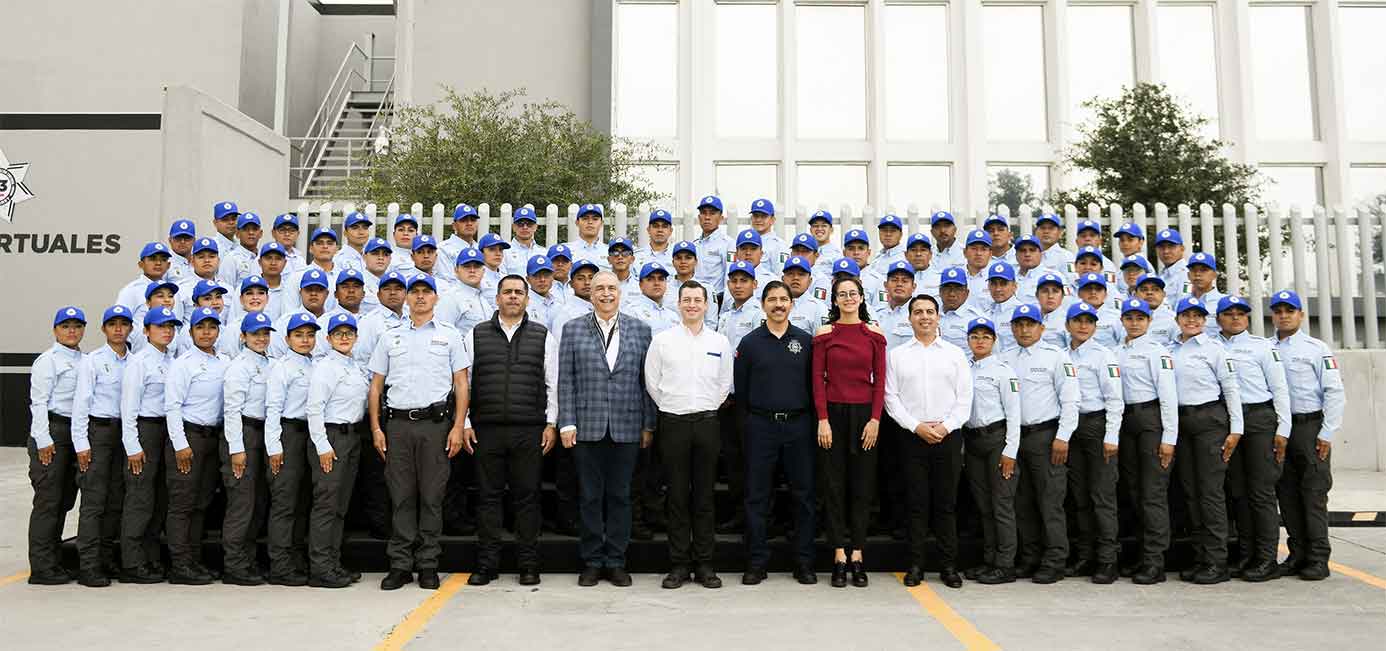 Gradúan en Monterrey a 72 nuevos policías 1 POLICIAS MTY 2