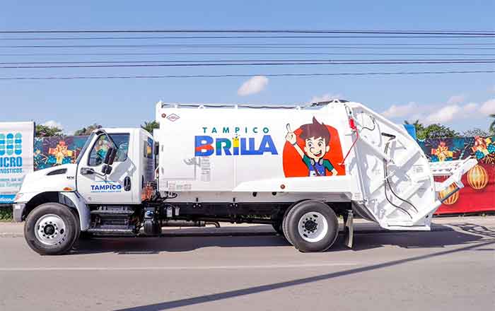 Incorporan en Tampico moderno camión recolector de basura 1 TAMPICO 2 7