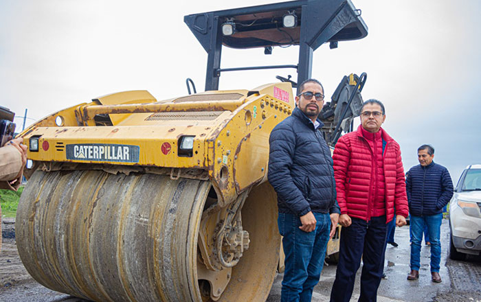 Realiza alcalde Alejandro Cerezo recorrido de obras de Matamoros 2 dafg