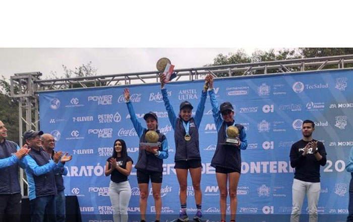 Se llevan Suárez y Rodríguez Maratón de Monterrey 1 frad