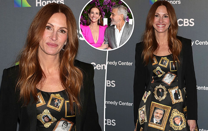 El vestido de Julia Roberts con el que rinde homenaje a Clooney 1 jul