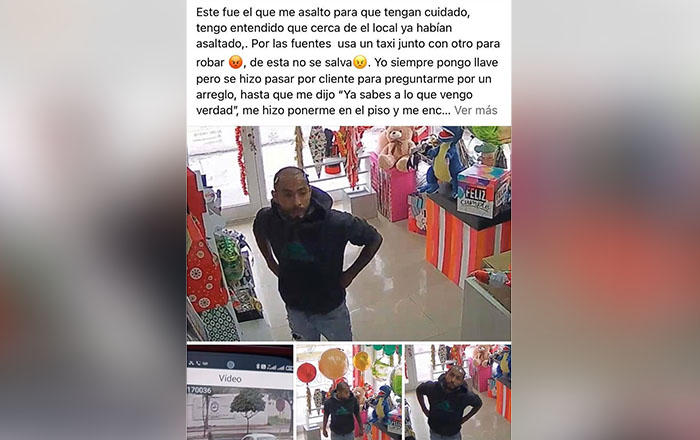 Presunto asaltante es exhibido en redes sociales de Reynosa 1 ladros