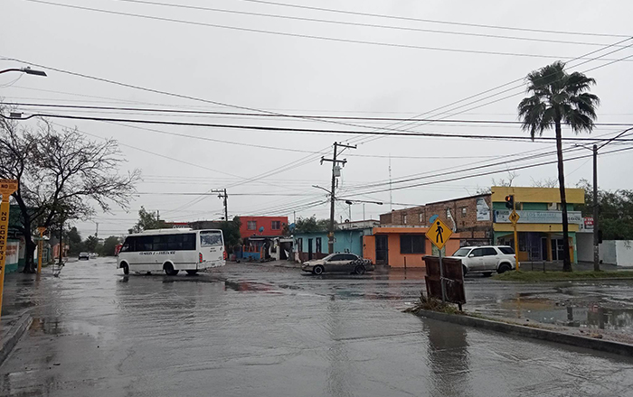 Frente 17 trae frío y lluvia a Reynosa 1 lluvia reynosa 2