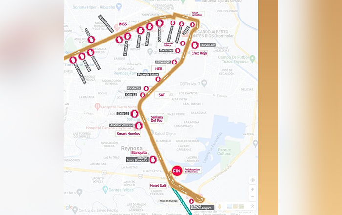 Todo listo para el desfile navideño 2 ruta