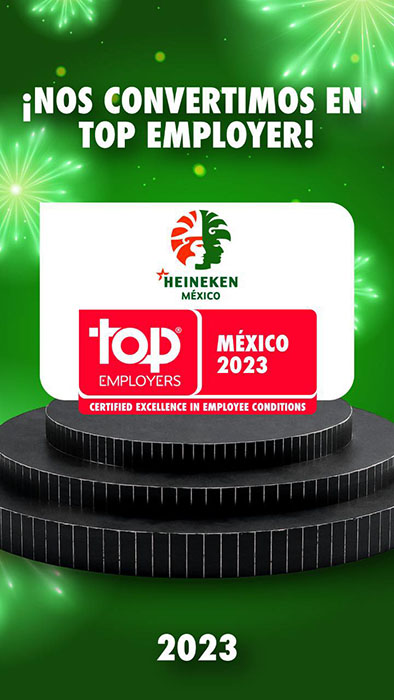 HEINEKEN México, la primera cervecera certificada por Top Employers en el país 1 325604596 668144658440064 4777007856837002507 n