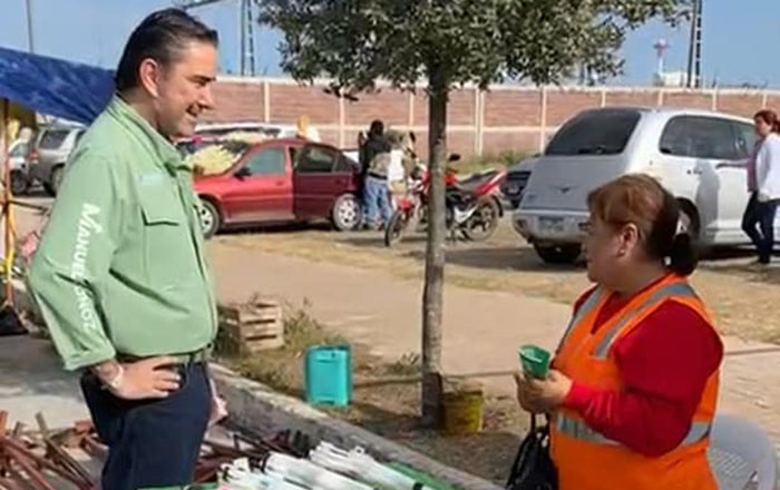 Tianguistas de ‘La Paz’ con Manuel Muñoz Cano 2 327037142 547894687302967 4526003269792292207 n