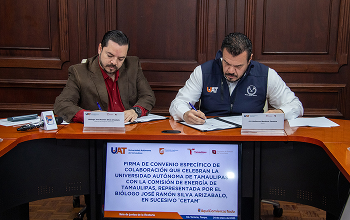 UAT y Comisión de Energía de Tamaulipas firman convenio de colaboración 3 327376098 567805941647531 561084663639168360 n