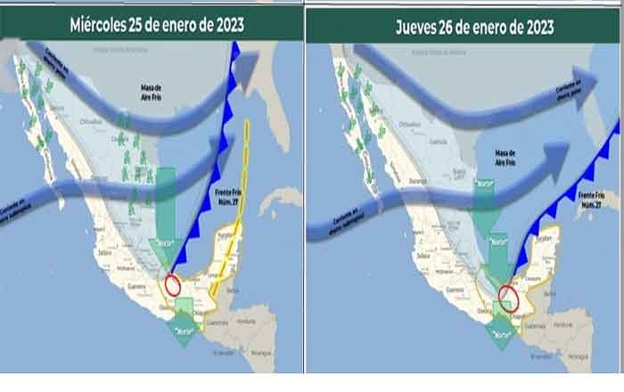 Llega este domingo en la noche otro frente frío a la frontera 2 FRENTE FRIO 2