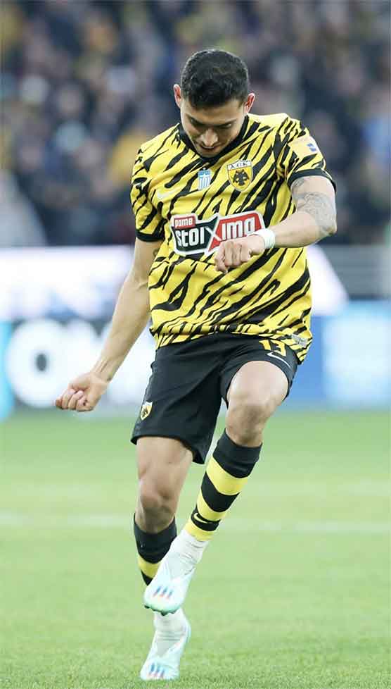 Orbelín Pineda anda encendido: mete gol en triunfo del AEK 1 ORBELIN