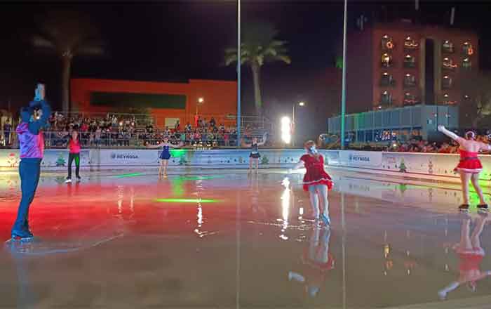 Con espectáculo de patinaje celebran Día de Reyes en Reynosa 1 REYNOSA