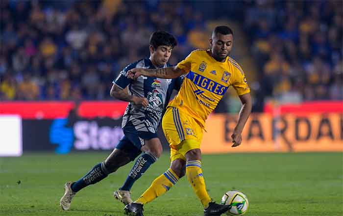Aplasta Tigres al campeón Pachuca 4-1 4 TIGRES 5