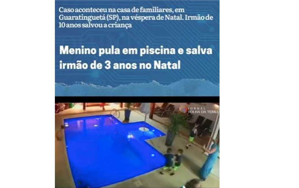 Niño de 10 años salva a su hermano de morir ahogado 1 alb