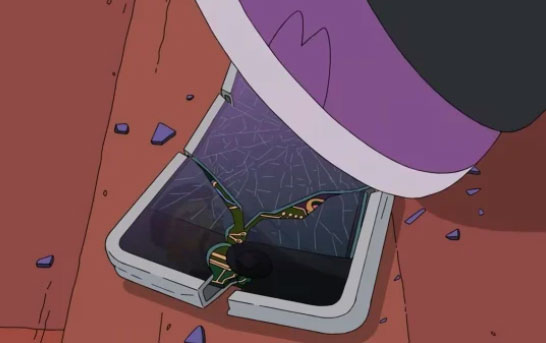 'Los Simpson' y su predicción sobre Bad Bunny con los celulares 2 ere