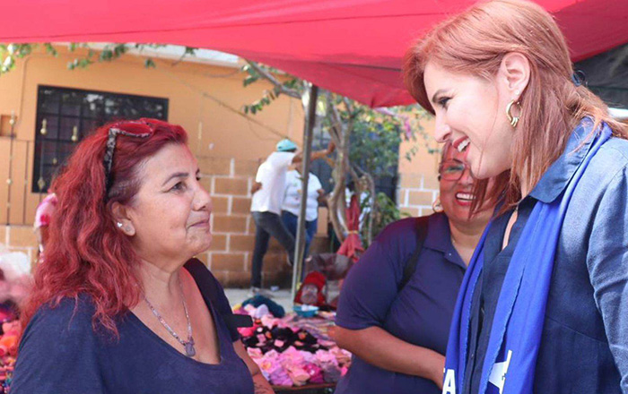 Imelda Sanmiguel recorre mercados del sur de Tamaulipas 3 325434152 1169857920399724 7891680603902404049 n
