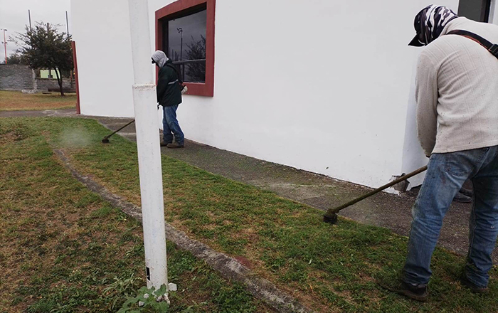 Dan mantenimiento a casa de artes en Río Bravo 2 329051079 515996803855439 5475133753429898748 n