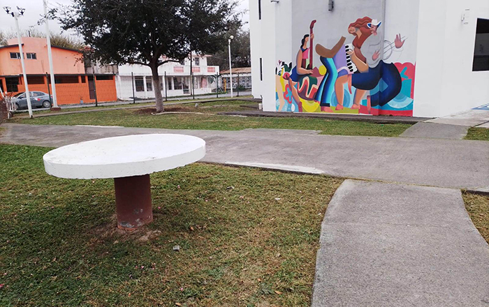 Dan mantenimiento a casa de artes en Río Bravo 3 329205690 792641729308660 4164469764683433780 n