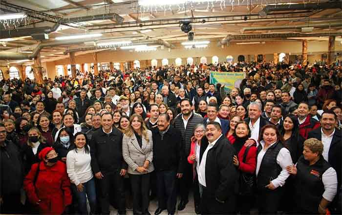 Presenta Sección 30 del SNTE su Comité Ejecutivo Seccional en Reynosa 2 ALCALDE 3