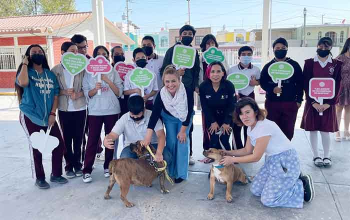 Apodaca concientiza a estudiantes sobre cuidado responsable de animales 1 APODACA 2