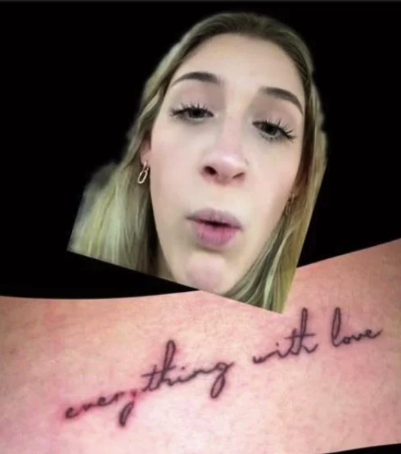 Mujer cambia de tatuador y se le cae la piel 1 Captura de pantalla 2023 02 10 a las 10.48.48