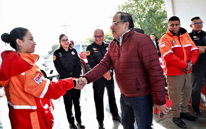 Fortalece Escobedo la coordinación con bomberos de NL 1 ESCOBEDO 2