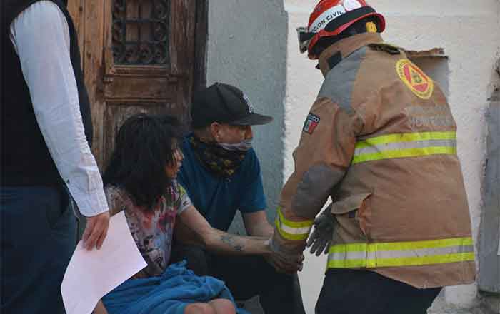 Se quema vecindad en Barrio Antiguo de Monterrey 3 INCENDIO 4