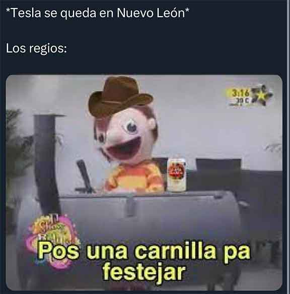 'Llueven' memes por llegada de Tesla a Nuevo León 11 MEME TESLA 10