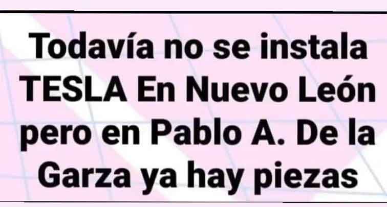 'Llueven' memes por llegada de Tesla a Nuevo León 4 MEME TESLA 3