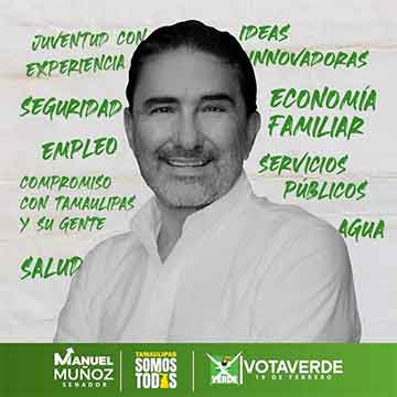 Marinenses reciben a Manuel Muñoz Cano, candidato del Verde 1 MUNOZ CANO 2