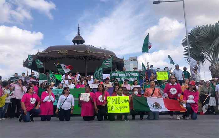 Ciudadanos se congregan por defensa del INE en Reynosa 1 REYNOSA 2 2