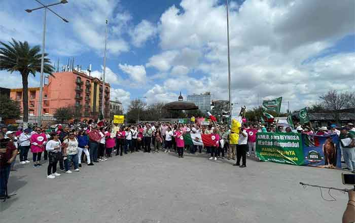 Ciudadanos se congregan por defensa del INE en Reynosa 2 REYNOSA 3