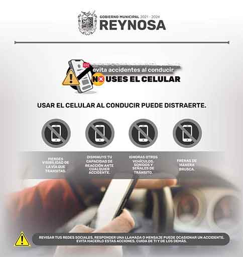 Si manejas, no 'textees' 1 TEXTEAR