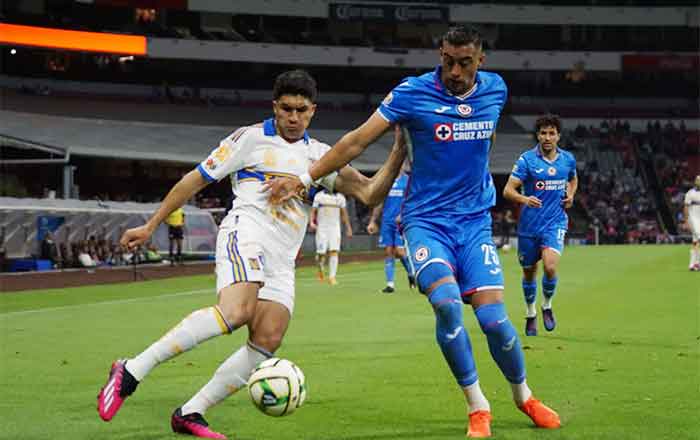 Descarrila Tigres a la Máquina del Cruz Azul 2 TIGRES 1