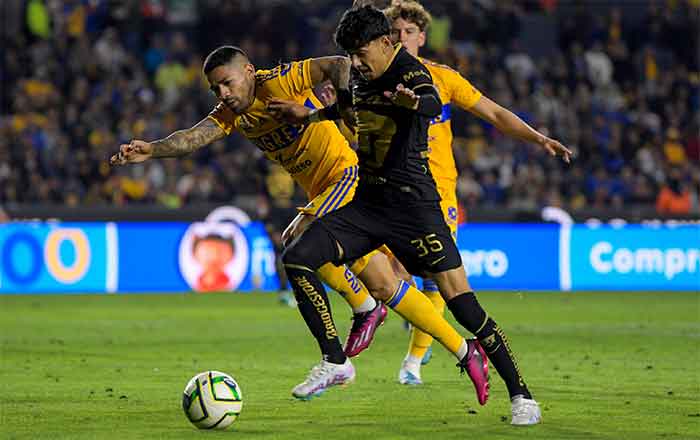 Debuta 'Chima' con victoria ante Pumas 3 TIGRES 3