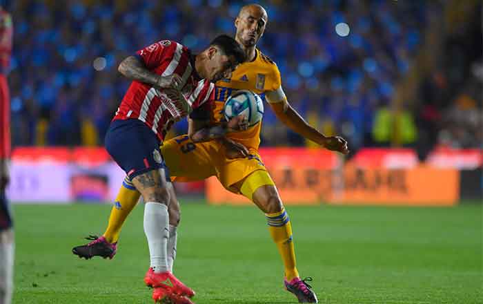Sorprende Chivas a Tigres y los derrota 2-1 5 TIGRES 4 1