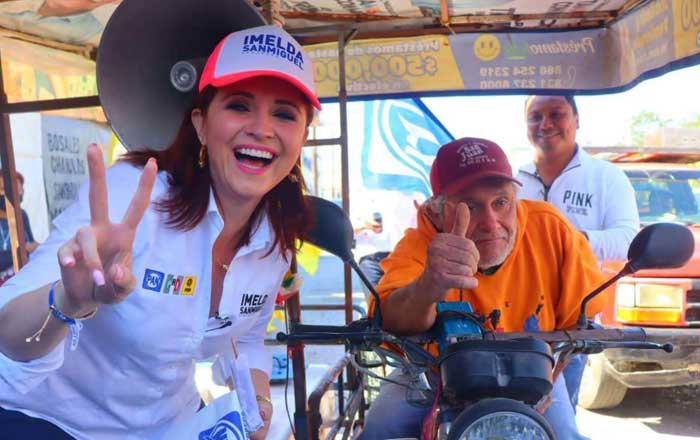 Imelda Sanmiguel inicia cierres de campaña 1 melda
