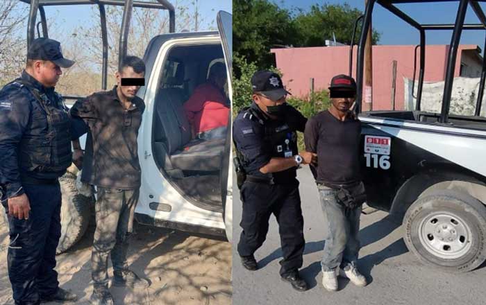 Detiene Policía de Juárez a cinco personas por tirar y quemar desechos 2 116