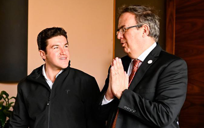 Recorren Ebrard y Samuel predio donde estará Tesla 2 334908459 250181717352950 2165459643556993798 n