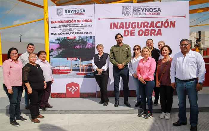Mejoran en Reynosa estación de bombeo con más de 17 mdp 1 ALCALDE 9