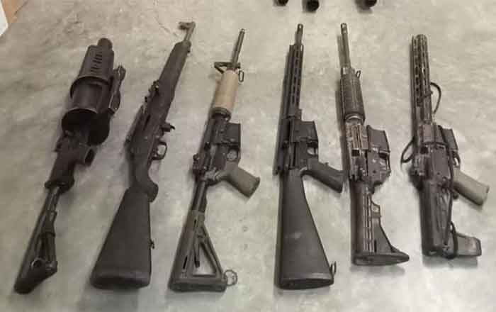 Sedena asegura armamento en Nueva Ciudad Guerrero 1 ARMAS 2
