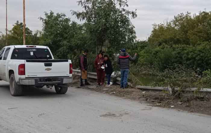 ¿Y dónde está Francisco Javier?; chofer de camioneta cayó al canal Rodhe 1 CANAL RODHE 2