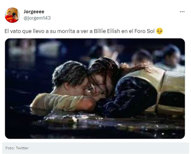 Billie Eilish cancela concierto en Foro Sol y desata lluvia de memes 1 Captura de pantalla 2023 03 30 a las 10.32.43 a. m