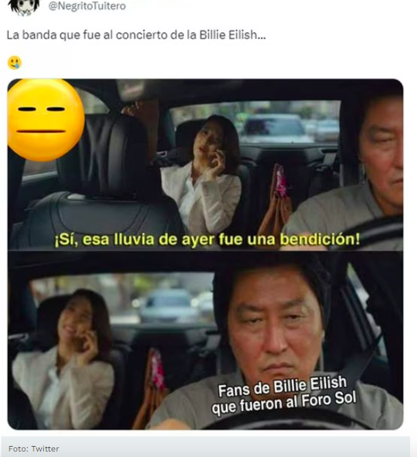 Billie Eilish cancela concierto en Foro Sol y desata lluvia de memes 4 Captura de pantalla 2023 03 30 a las 10.33.03 a. m