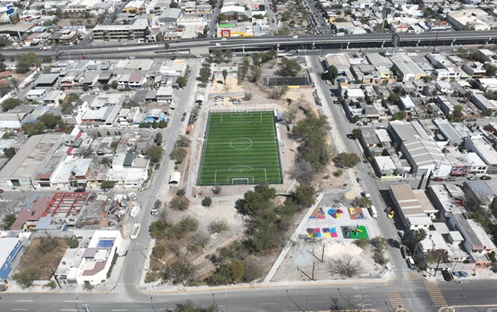 Inauguran Multideportivo que tendrá la primera escuela municipal de futbol 2 DEPORTIVO PLUTARCO 4