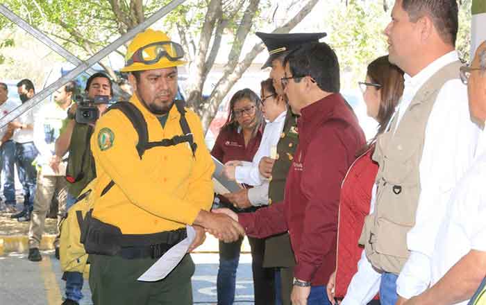 Arranca programa 'Temporada de Incendios Forestales 2023' 1 INCENDIO TAM