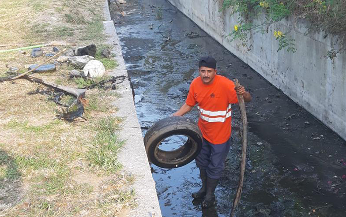 Refuerza Monterrey limpieza de alcantarillas por lluvias 2 PARRILLAS 9