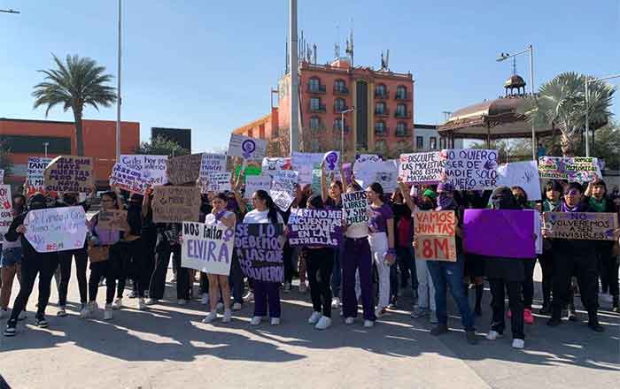 Mujeres en Reynosa marchan para exigir justicia 1 PROTESTAS
