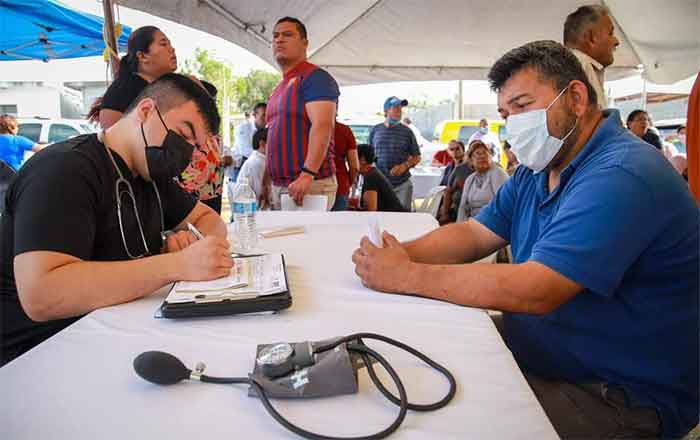 Realiza Carlos Peña brigada 'Primero Sanos' 1 REYNOSA 2 1