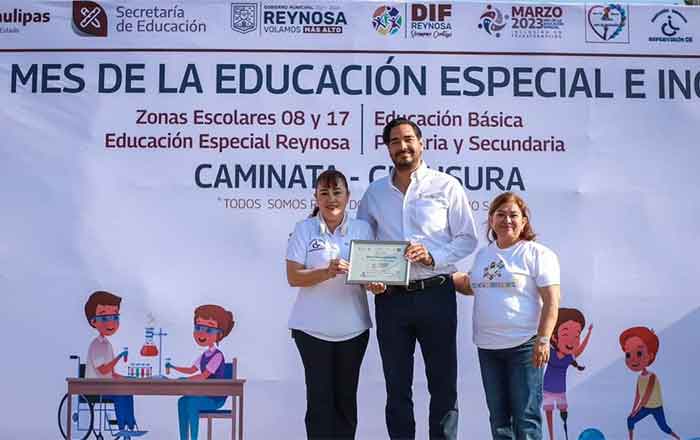 Clausura Carlos Peña 'Marzo, mes de la educación especial e inclusiva' 1 REYNOSA 2 4