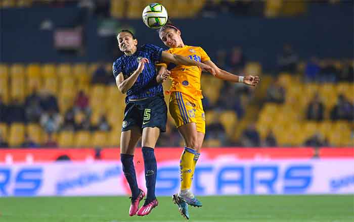 Sobre la hora, Tigres femenil vence al América 1-0 1 TIGRES FEM 1